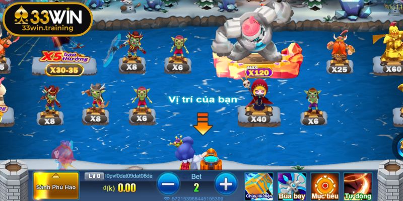 Đoạt Bảo Truyền Kỳ 33WIN - Săn Cá Đổi Thưởng Cực Hấp Dẫn 2 Bảng trả thưởng trong Đoạt Bảo Truyền Kỳ hấp dẫn