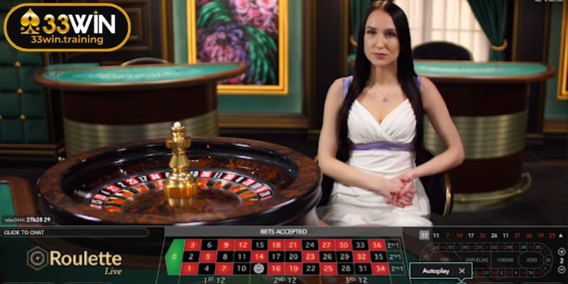 Sảnh WM Gaming 33WIN - Điểm Đến Hàng Đầu Cho Tín Đồ Casino 3 Tham gia ván game Roulette