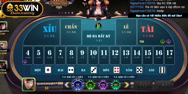 Sicbo 33WIN - Game Xúc Xắc Đỉnh Cao Với Tỷ Lệ Thưởng Hấp Dẫn 1 Khám phá Sicbo 33WIN